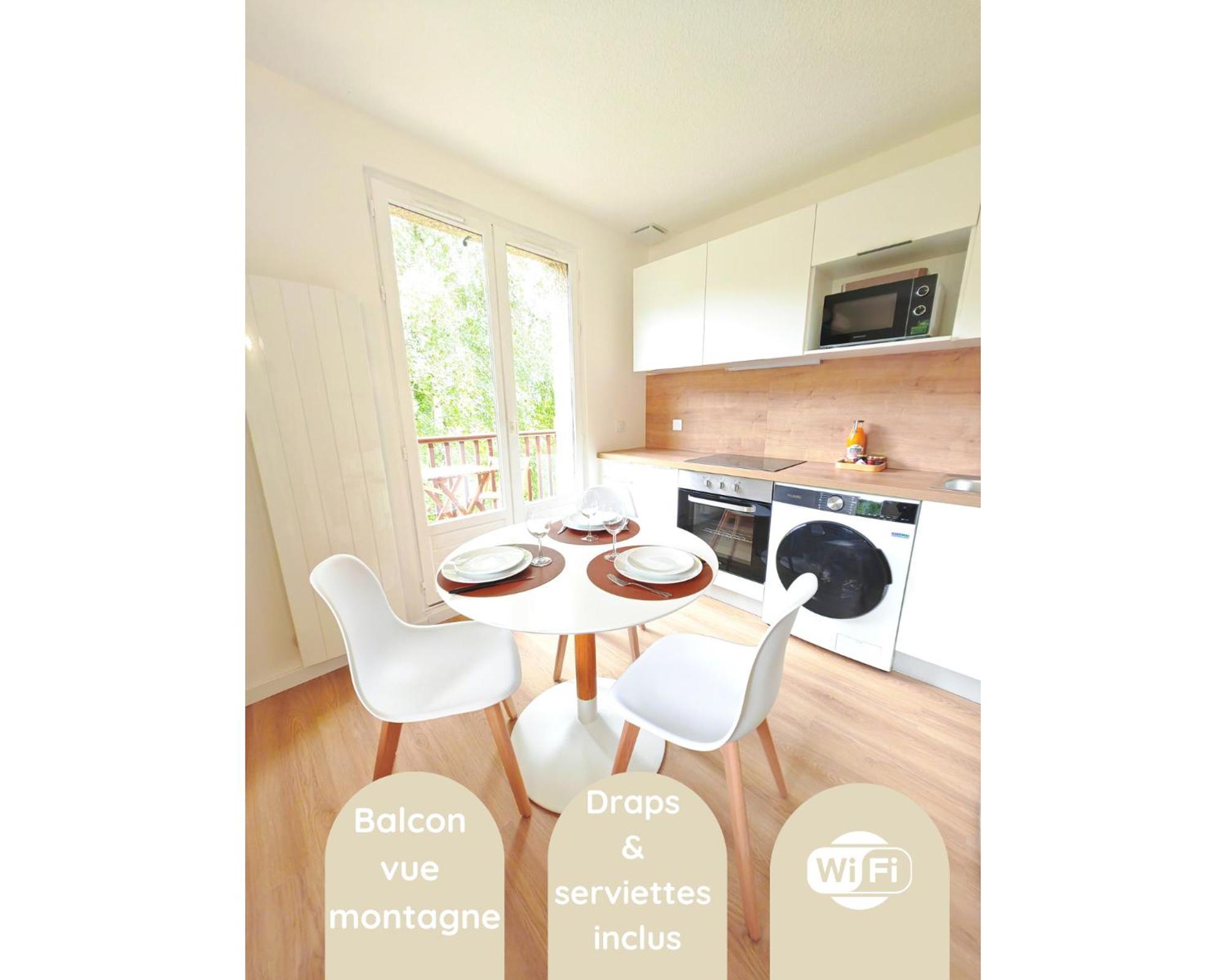 Appartamento L'Ecrin Paisible - Balcon Sur Ruisseau, Vue Montagne & Parking Bielle Esterno foto